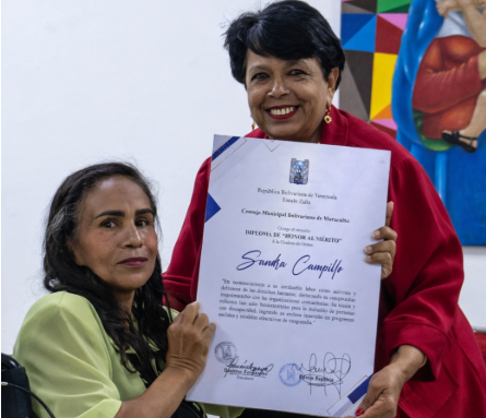 Cámara Municipal de Maracaibo, entrega de reconocimientos por el Día Nacional de la Discapacidad en Maracaibo.