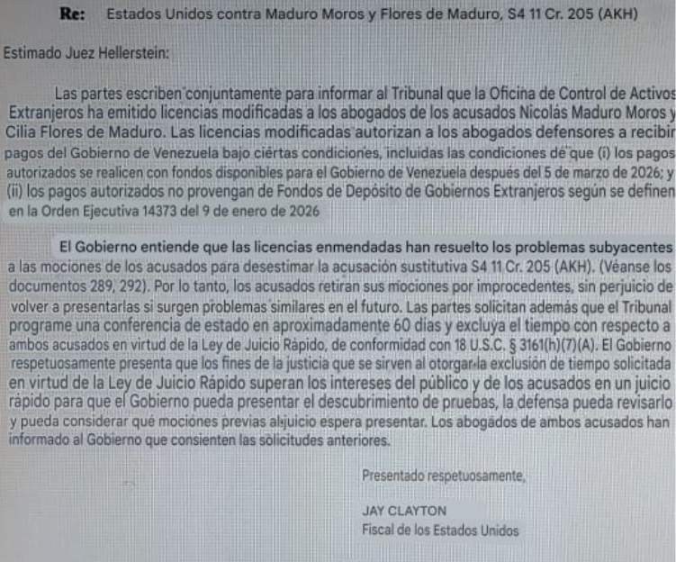 Sede del Departamento de Justicia de EE. UU. donde se procesa el caso relacionado con Nicolás Maduro.