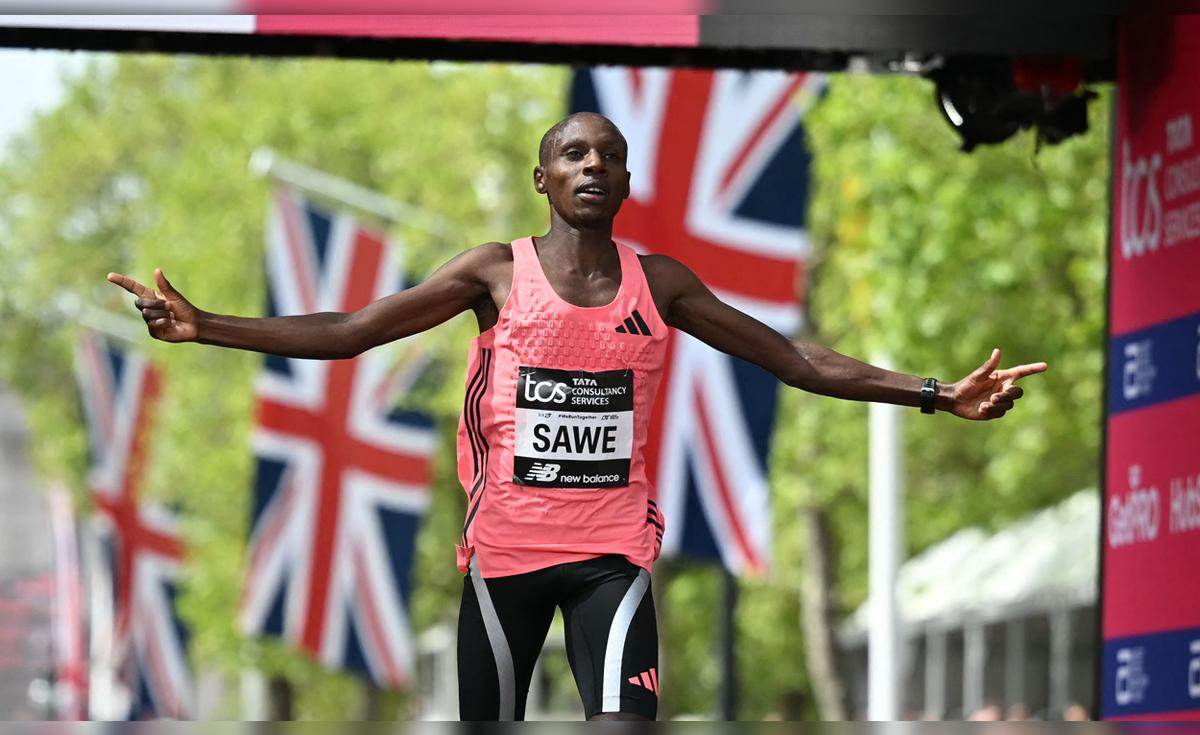 Sebastian Sawe hace historia al bajar de las dos horas en el Maratón de Londres con un tiempo de 1:59:30