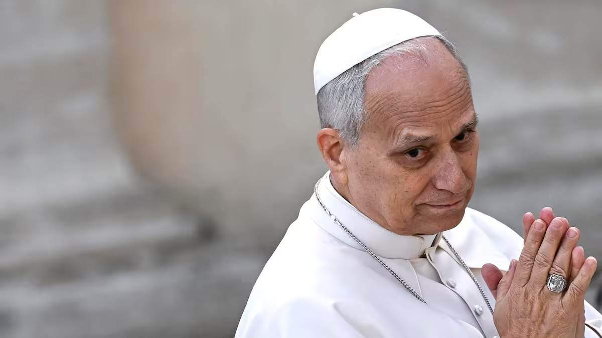Papa León XIV durante las celebraciones de Semana Santa en el Vaticano