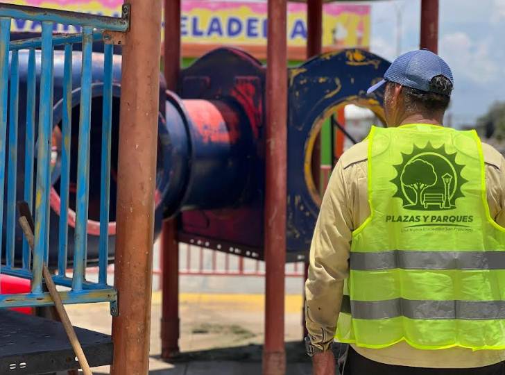 La Alcaldía de San Francisco inicia la recuperación integral del parque Niño Simón en la Coromoto