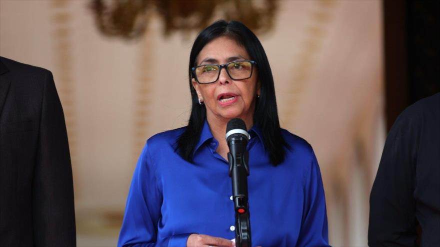 Delcy Rodríguez exige a Donald Trump y gobiernos europeos el cese del bloqueo