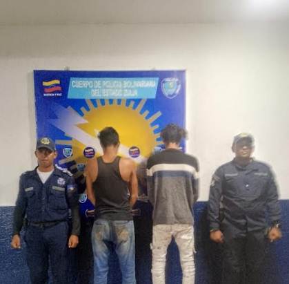 CPBEZ detuvo a dos hombres por maltrato animal en Maracaibo