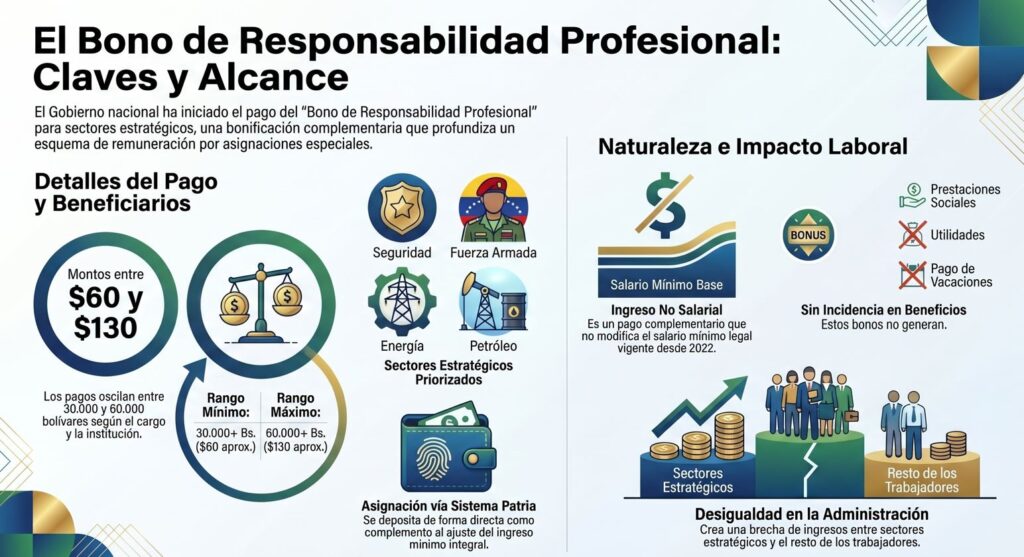 Inician pago del "Bono de Responsabilidad Profesional": monto y quiénes lo reciben