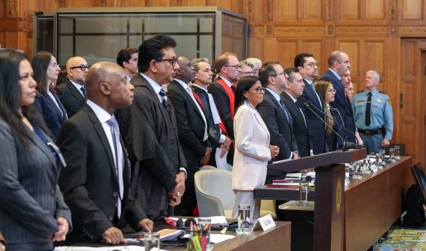 Delcy Rodríguez defiende ante la CIJ la soberanía de Venezuela sobre el Esequibo