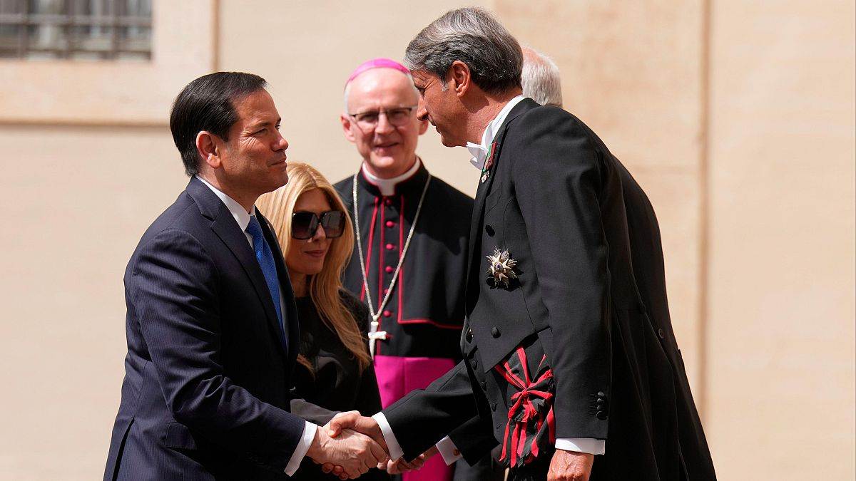 Marco Rubio se reúne con el papa León XIV para tratar la situación en Cuba