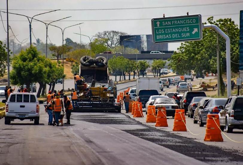 El Plan Estadal de Vialidad en el Zulia supera las 445 mil toneladas de asfalto bajo la gestión de Luis Caldera