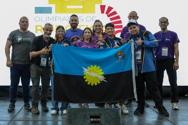 Zulia arrasó en las Olimpiadas de Robótica en Falcón ganando 5 de 6 categorías
