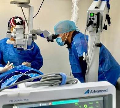 La gestión de Héctor Soto alcanzó la histórica cifra de 1.500 operaciones de cataratas con el programa de salud visual en San Francisco