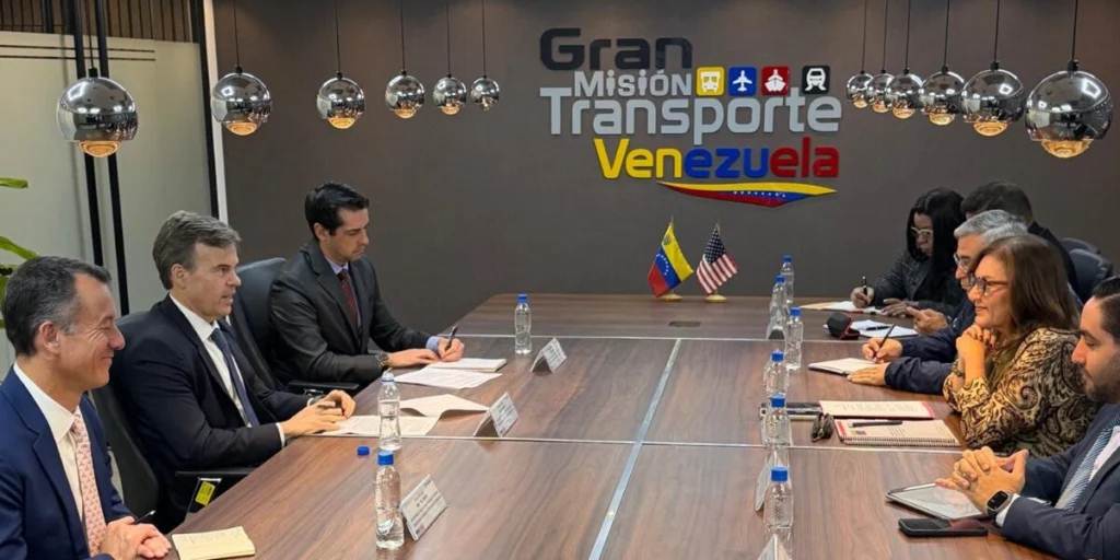 EE. UU. y Venezuela evalúan ampliar vuelos y exportaciones de energía. Jacqueline Faría y John Barrett definen hoja de ruta comercial
