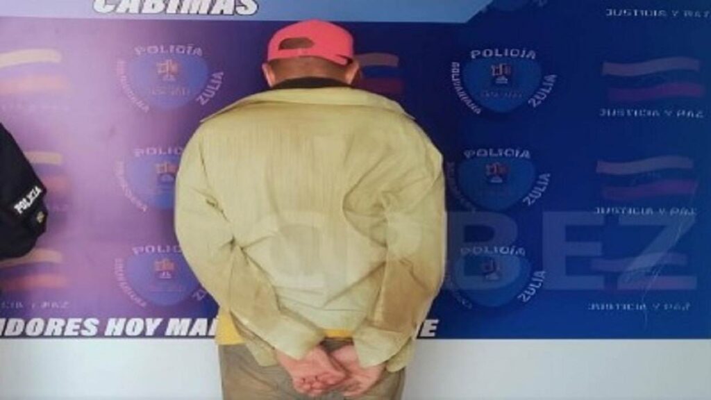Detenido Juan Diego Bermúdez por violar y agredir a su madre en el municipio Cabimas