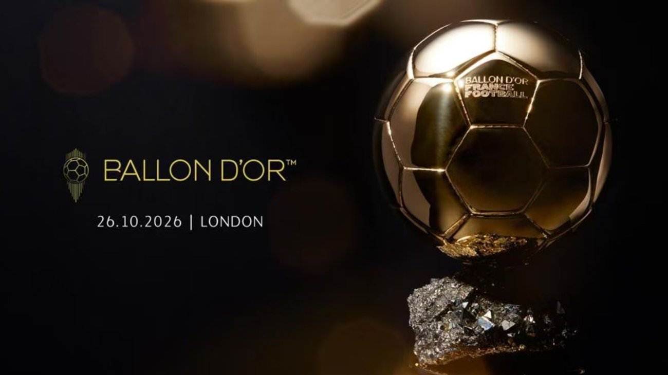 La UEFA confirma que la ceremonia del Balón de Oro en Londres se realizará el 26 de octubre