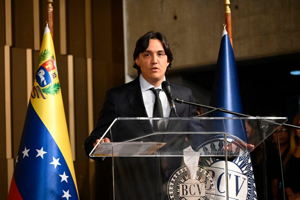Luis Pérez, presidente (e) del BCV; aseguró que la economía venezolana tendrá un fuerte avance.