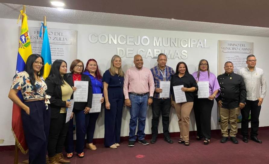 El Alcalde Frank Carreño juramentó a nuevos consejeros del SMPNNA en Cabimas para fortalecer la defensa de los derechos de niños y adolescentes
