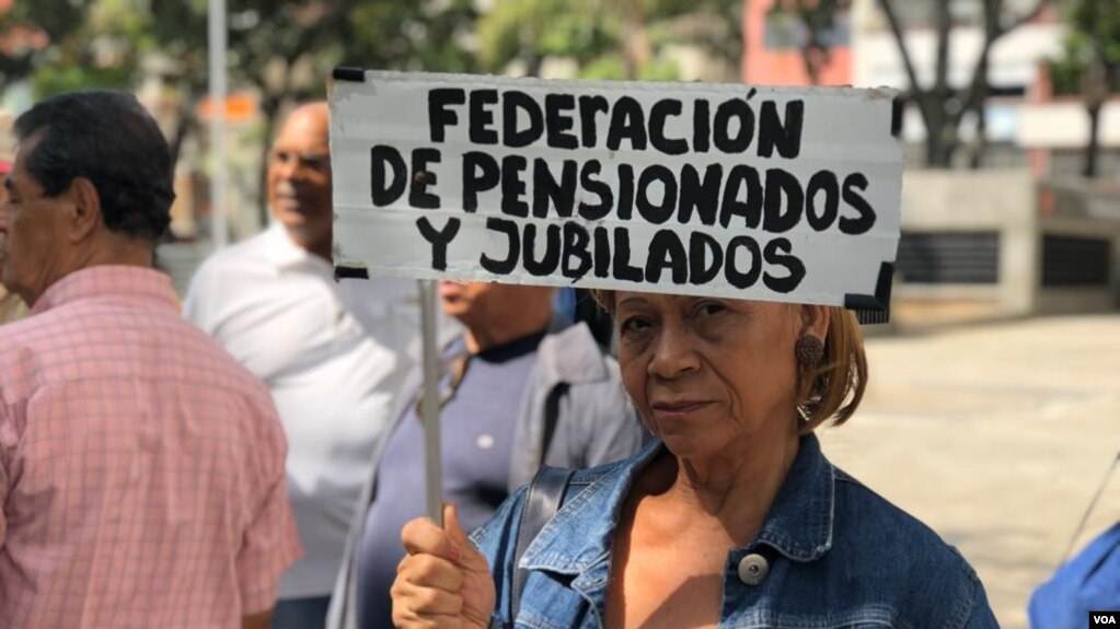 ubilados y pensionados marcharán este 29 de mayo en Caracas por vejez digna