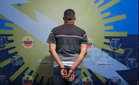 El detenido fue llevado a la sede del Centro de Coordinación Policial del Cpbez en Machiques de Perijá
