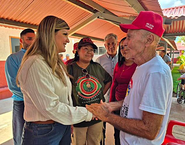 La primera dama del Zulia lideró una jornada médica y de atención a abuelos en Maracaibo