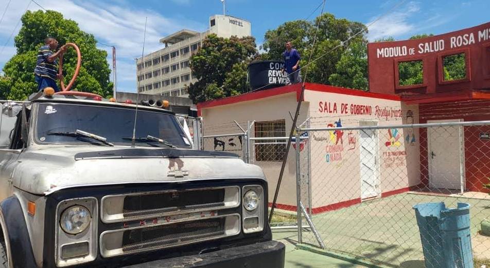 La Alcaldía de Cabimas distribuyó casi 4 millones de litros de agua en centros de salud y comunidades