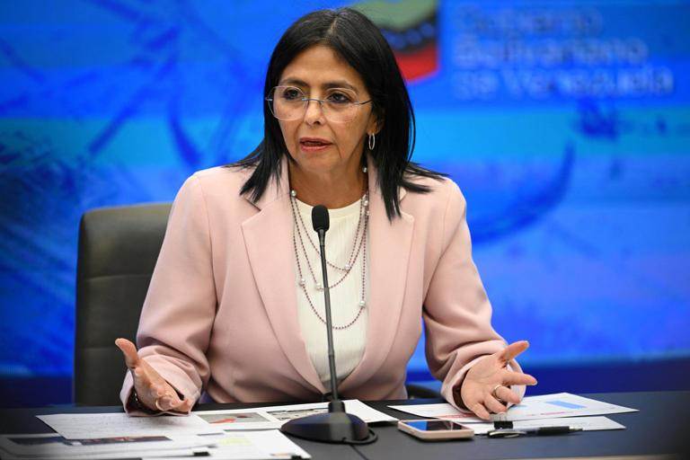 Delcy Rodríguez anunció la creación de la línea 0-800 Extorsión para depurar el sistema de justicia en Venezuela