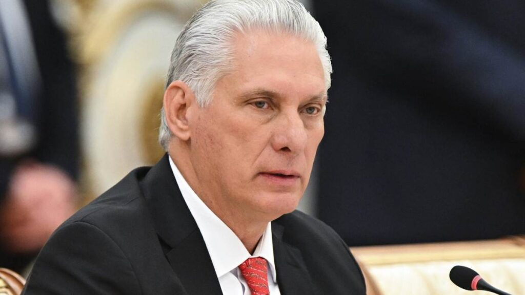 Díaz-Canel afirma que EE.UU. plantea tres escenarios para Cuba