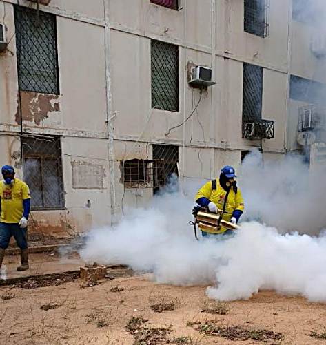 La gestión de Maracaibo avanza con el plan de fumigación en el Conjunto Residencial Lago Azul
