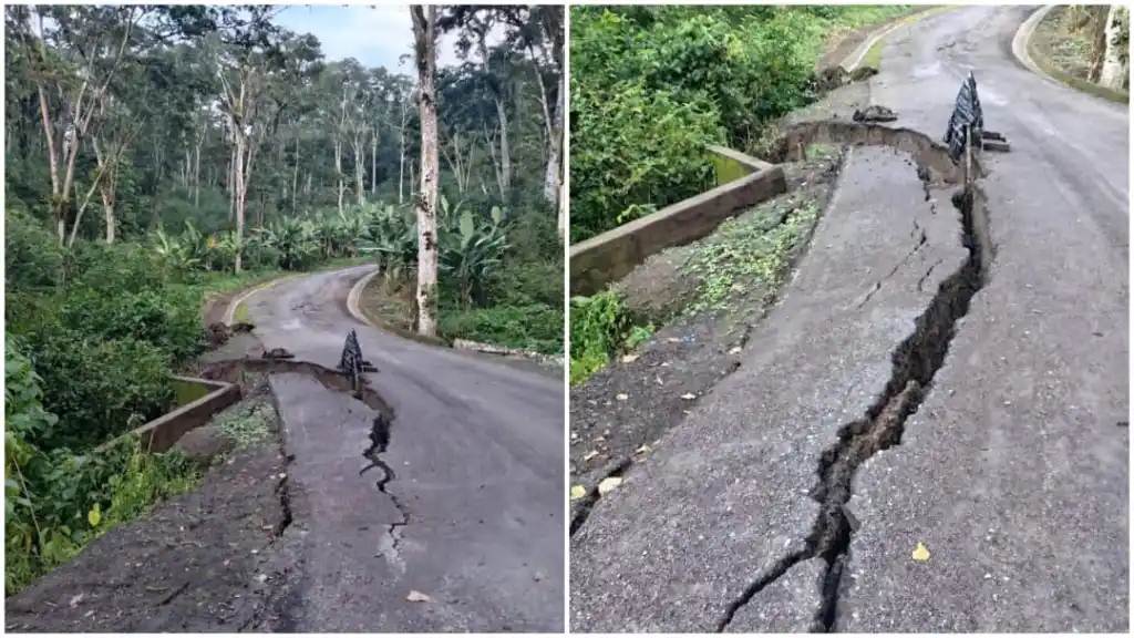 Las lluvias en Monagas dañan la vialidad en Caripe