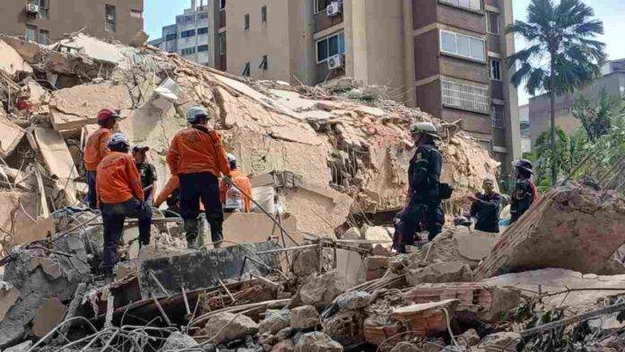 Colapso del Edificio Obelisco en Chacao deja 26 fallecidos y 6 rescatados en labores de contingencia