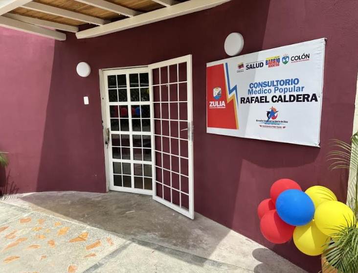 El gobernador Luis Caldera entregó el rehabilitado consultorio médico en el Zulia