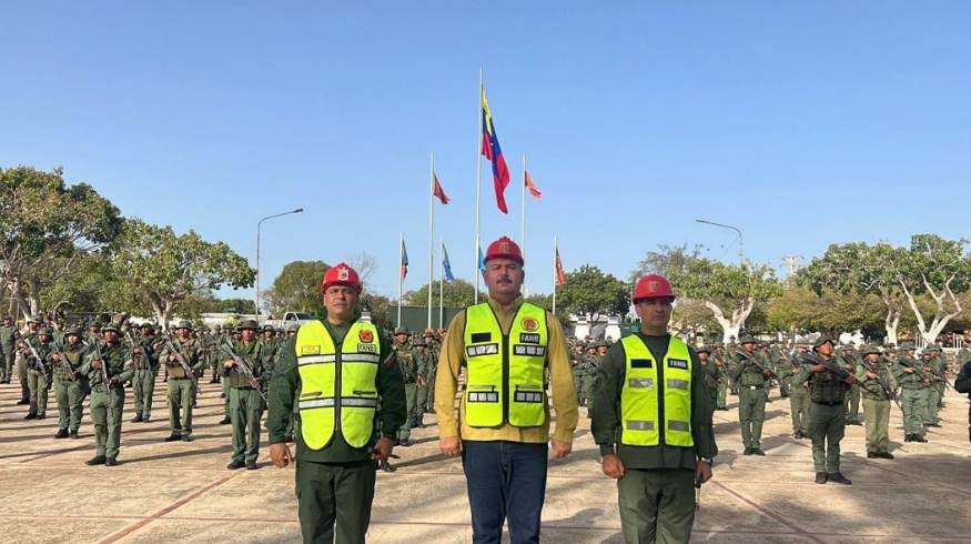 Zulia envía contingente de 450 efectivos de rescate y seguridad hacia Caracas y La Guaira para auxiliar a las víctimas del terremoto nacional