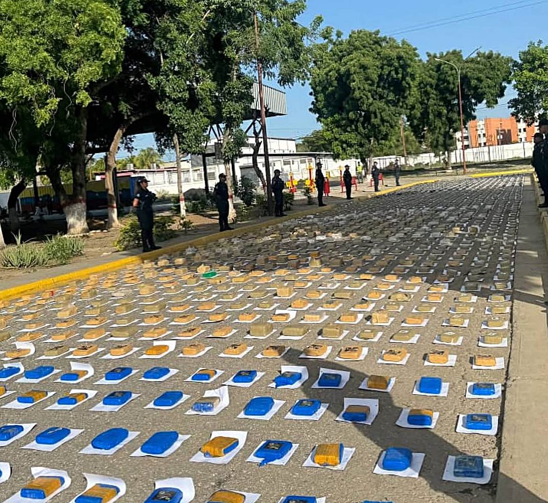La Policía de Lara decomisó 1.697 kilos de marihuana en dos camionetas