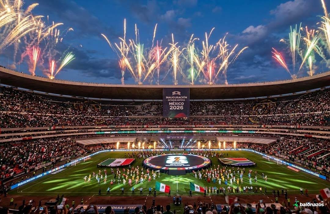Conoce todos los detalles sobre la inauguración del Mundial 2026 en el Estadio Azteca