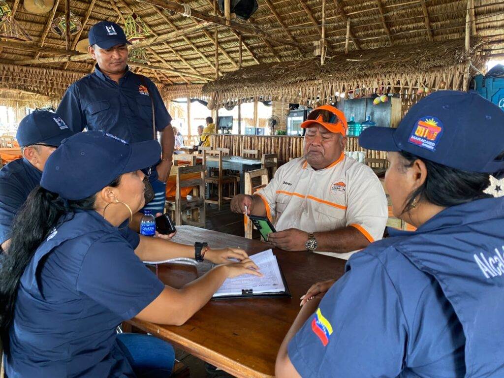 El IMAU y la Alcaldía de Maracaibo fiscalizaron 17 paradores turísticos de Santa Rosa de Agua