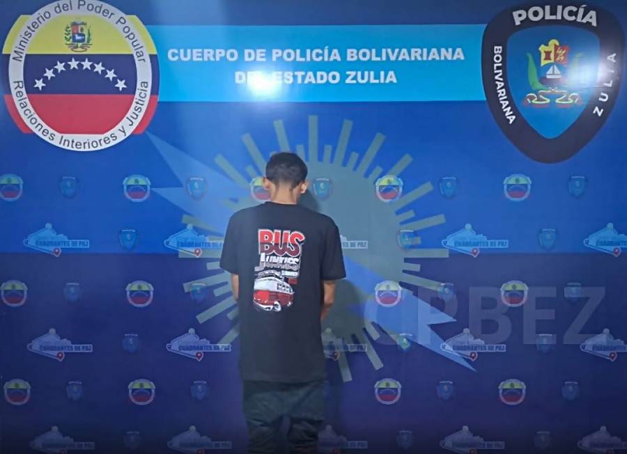 El Cpez detuvo en el municipio Guajira a un peligroso delincuente solicitado por homicidio
