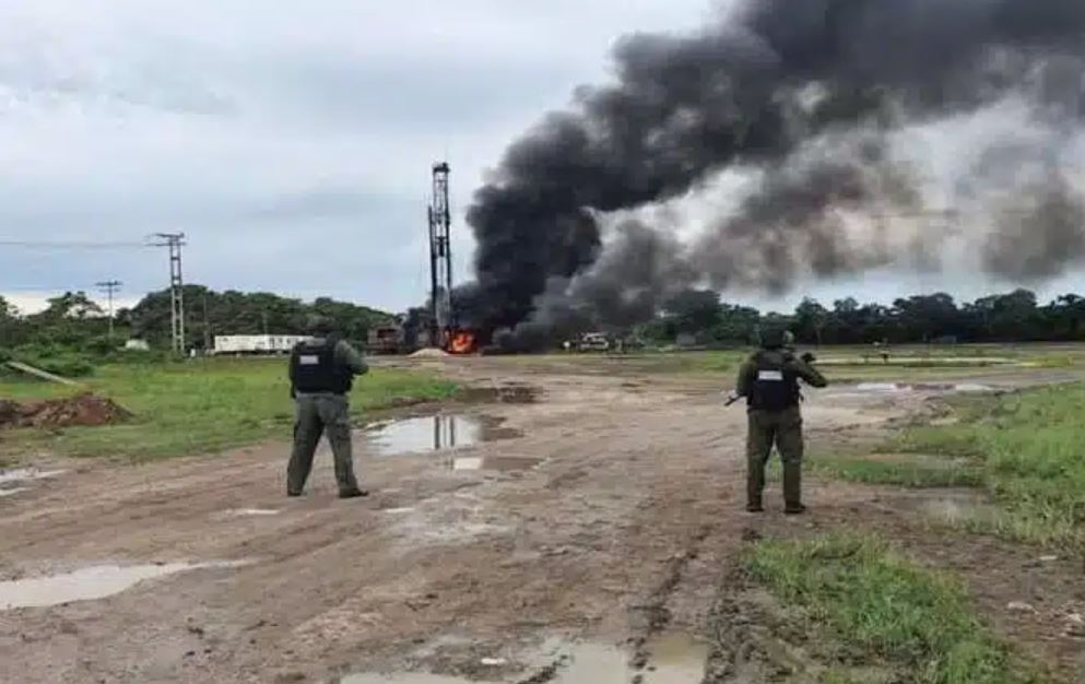 Explosión de un pozo petrolero deja 17 trabajadores heridos en Apure