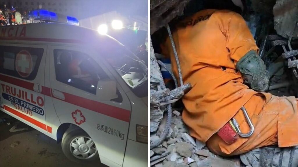 Rescataron con vida a un joven de 21 años atrapado por cinco días tras el terremoto en Venezuela