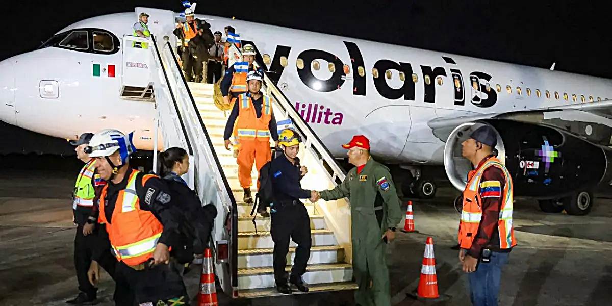 México, El Salvador, España y EE.UU. envían rescatistas y toneladas de ayuda internacional en Venezuela por terremotos