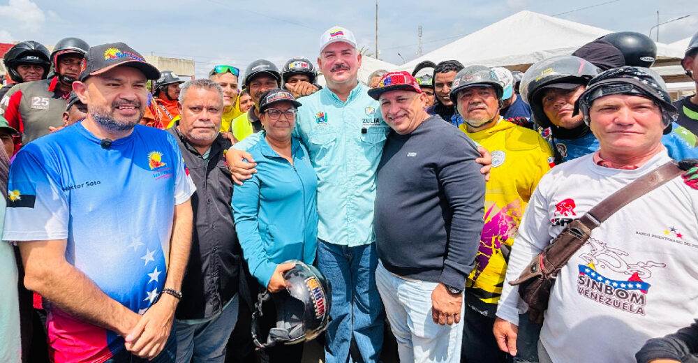 El gobernador Luis Caldera atendió a más de 3 mil conductores del sector transporte en el Zulia con venta de repuestos y trámites en San Francisco