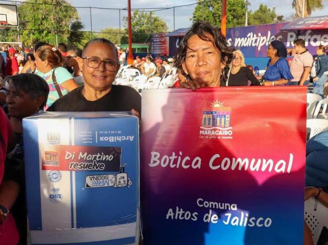 La Alcaldía de Maracaibo entrega medicamentos a las Boticas Comunales para apoyar a los afectados por los terremotos