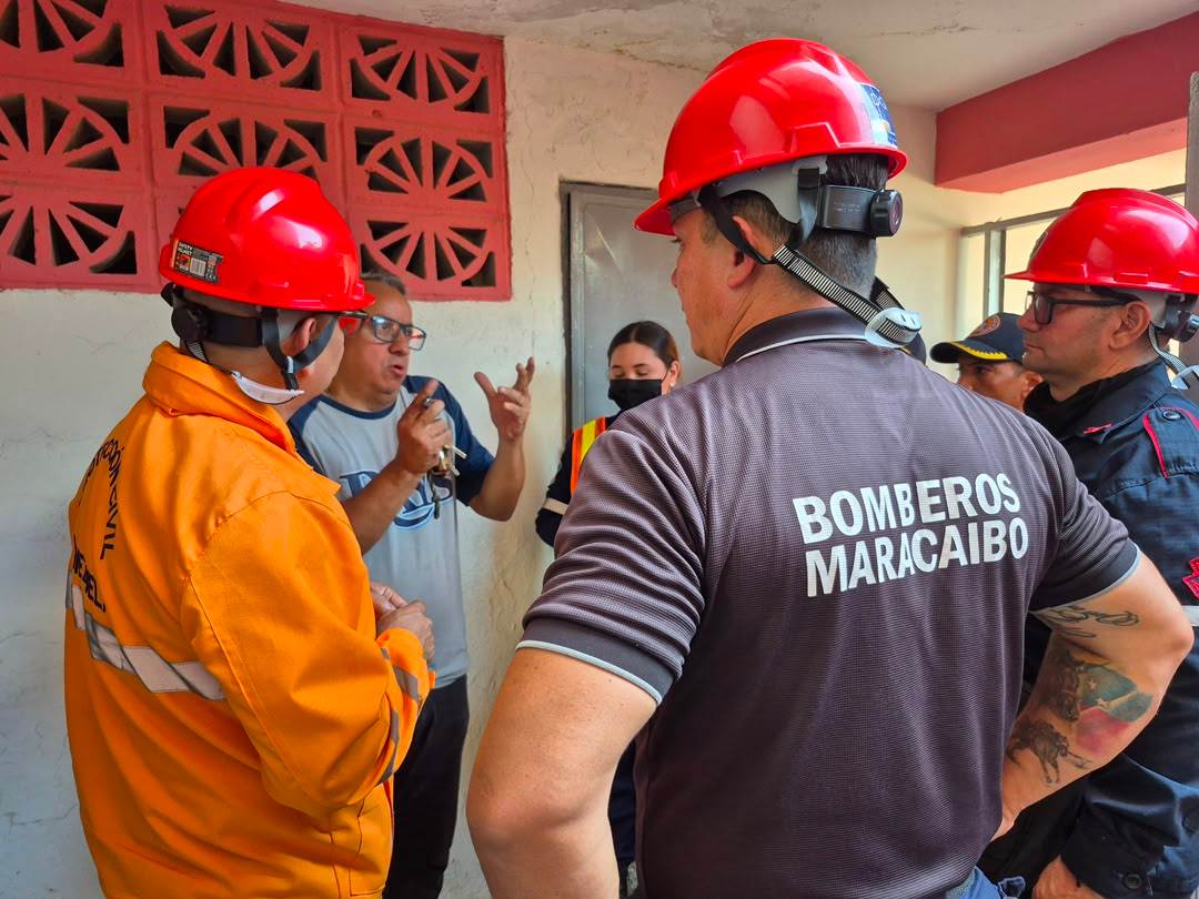 Brigadas de Riesgo del Zulia inspeccionan Residencias San Martín y Torres del Saladillo