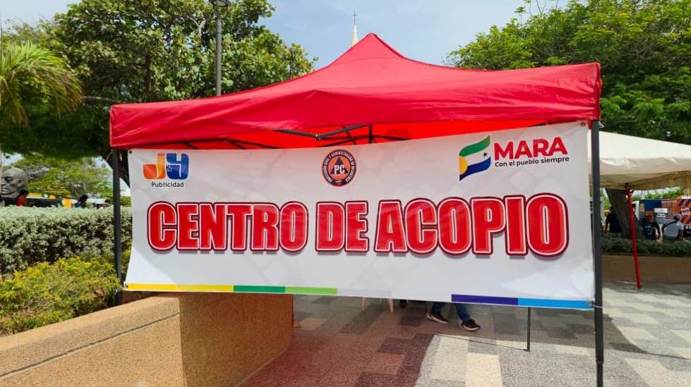 El municipio Mara activa centros de acopio en plazas Bolívar para apoyar a los damnificados por los sismos