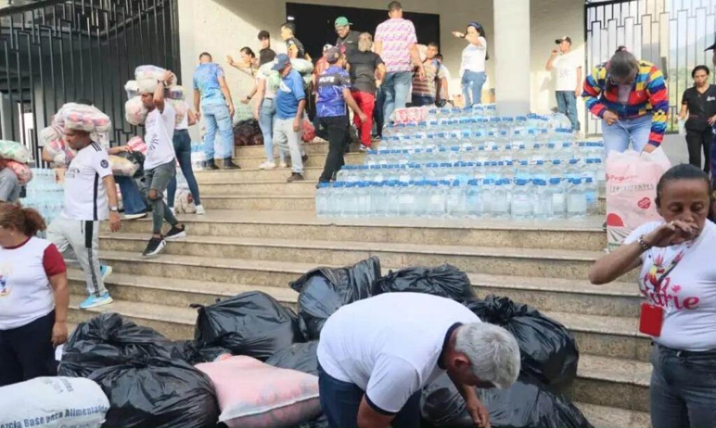Trujillo recibe a 27 familias damnificadas por el sismo en Venezuela