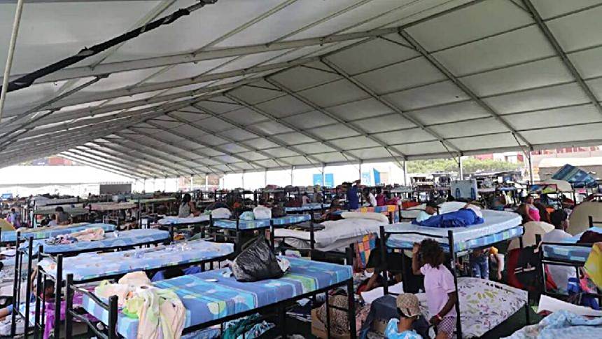 Autoridades reportan 12.806 personas resguardadas en campamentos transitorios en Venezuela