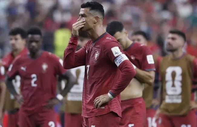 Cristiano Ronaldo lloró su adiós del Mundial de Fútbol 2026 tras caer ante España.