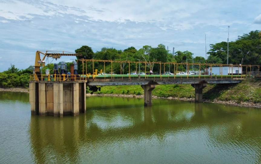 El embalse Burro Negro optimiza la distribución de agua en Zulia al activar su quinto motor de bombeo