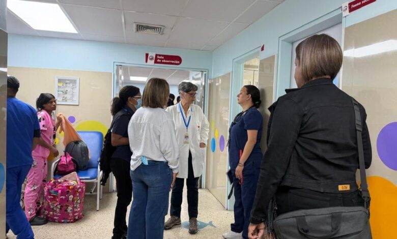 Autoridades evalúan la red hospitalaria en Venezuela tras el doblete sísmico del 24 de junio
