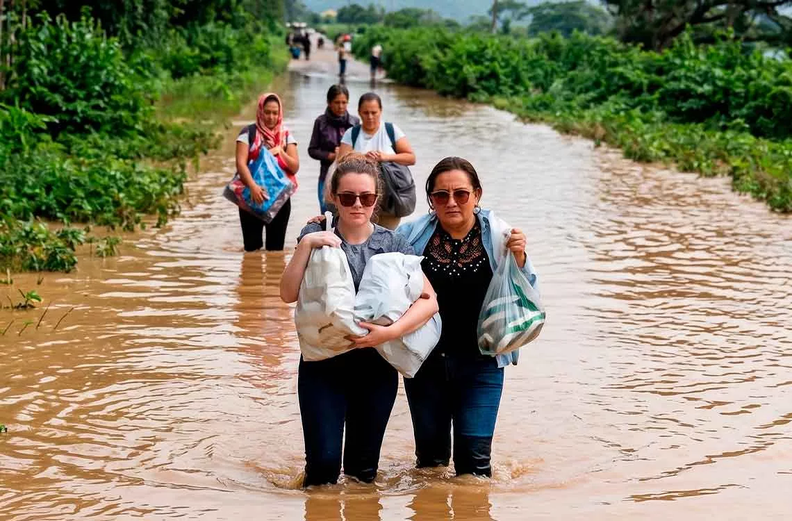 Fuertes lluvias en Venezuela provocan desbordamientos y deslizamientos en Lara y Yaracuy