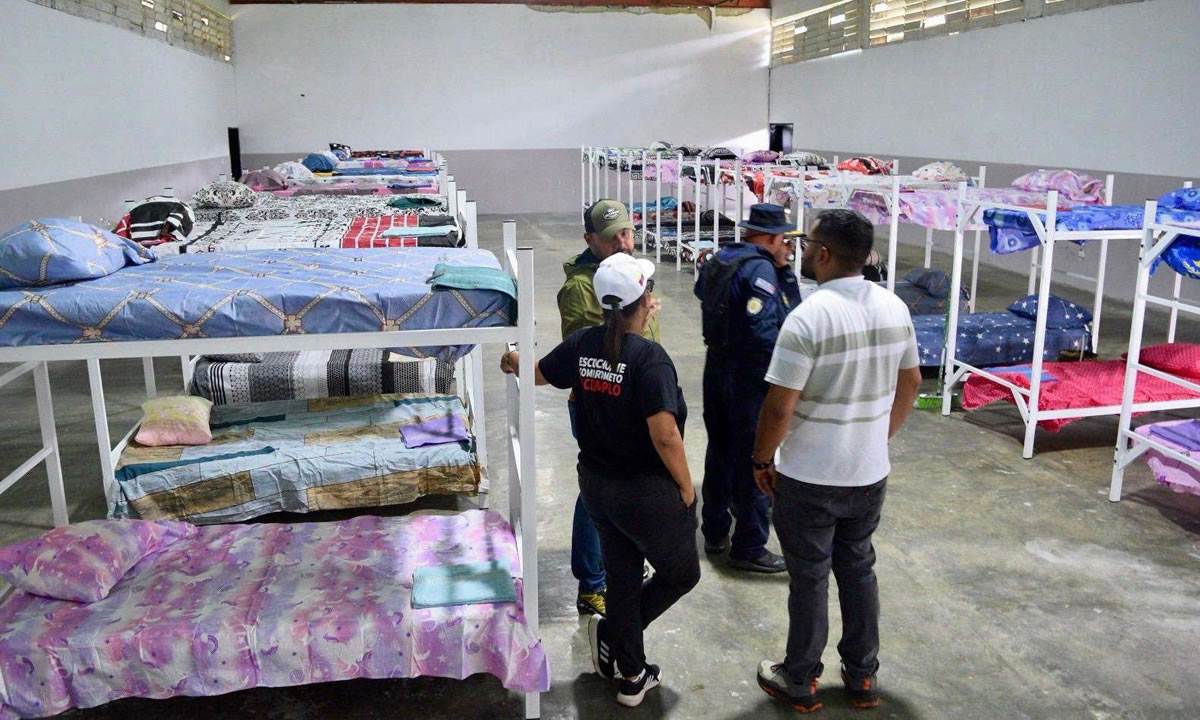Registran 108 campamentos temporales con 19.583 damnificados en Caracas, La Guaira, Miranda y Aragua