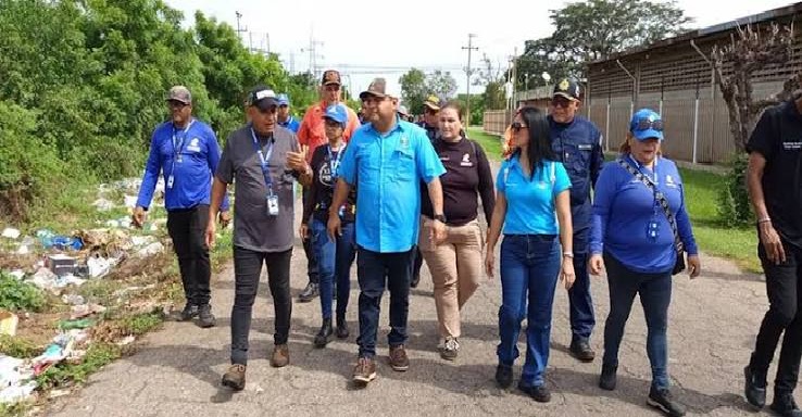La Alcaldía de Lagunillas y el Concejo Municipal inspeccionan el área de disposición final de desechos sólidos para optimizar espacios