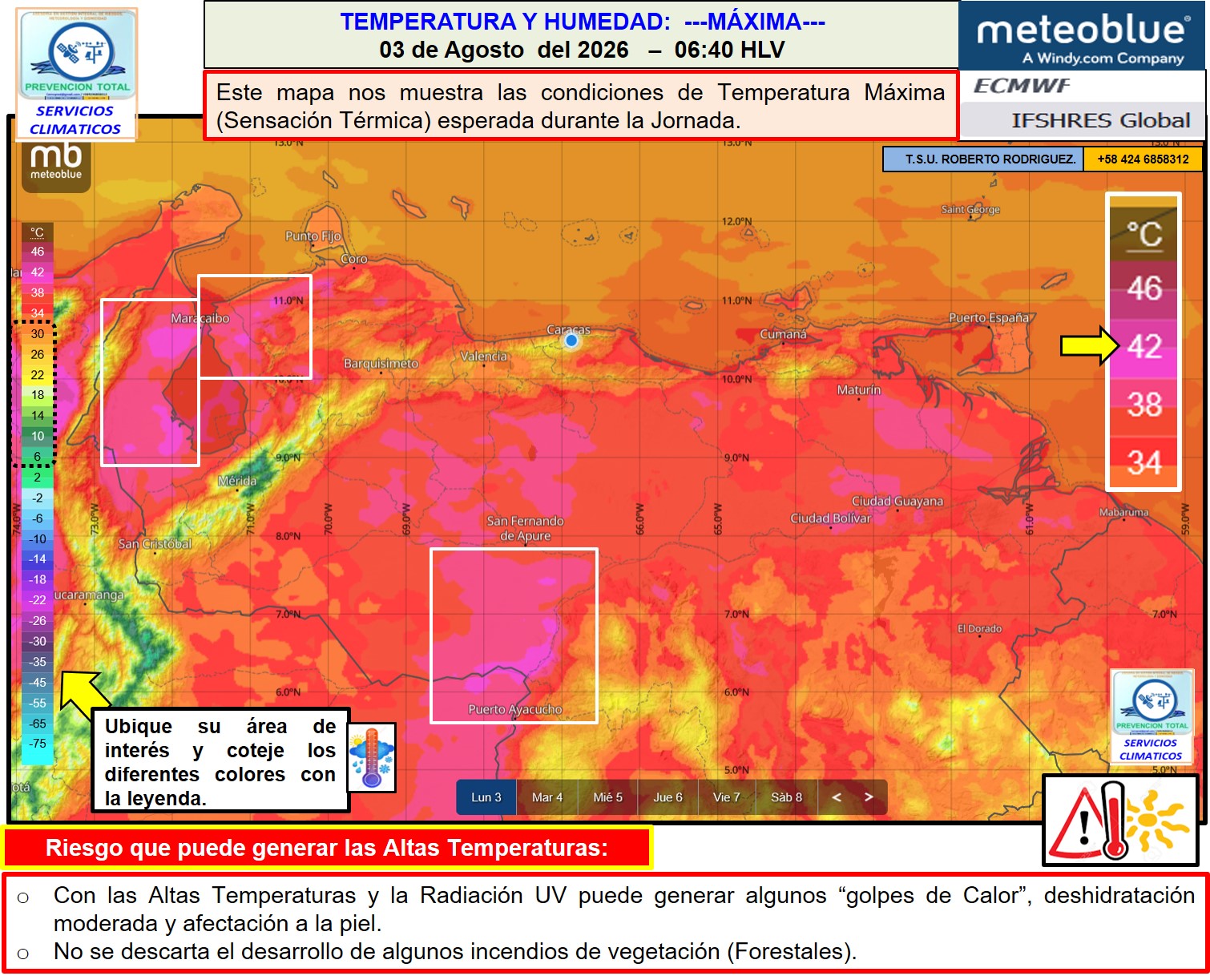 Organos de seguridad y prevención alertan sobre el inicio de la temporada de alta radiación calorífica en la región