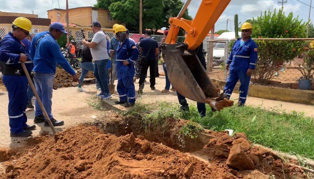 Trabajos de gasificación en Lagunillas beneficiarán a 1.346 habitantes y atenderán escuelas y un CDI de la parroquia Libertad.
